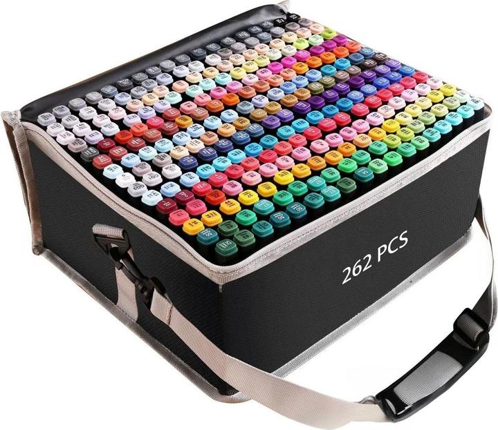 Image du produit Extralink Kit de marqueurs d'alcool (Multicolore, 262 x)