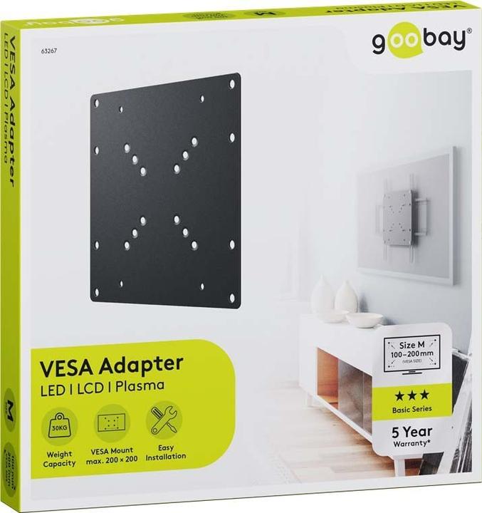 Produktbild Goobay Vesa Adapter (Wand, 81", 30 kg)