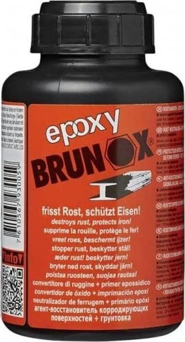 Actual product image Brunox Epoxy Rust Remover and Primer (250 ml, Transparent)