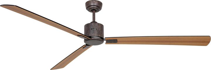 Produktbild CasaFan Deckenventilator Eco Neo III 180 BZ Schwarz / Teak (24 dB)