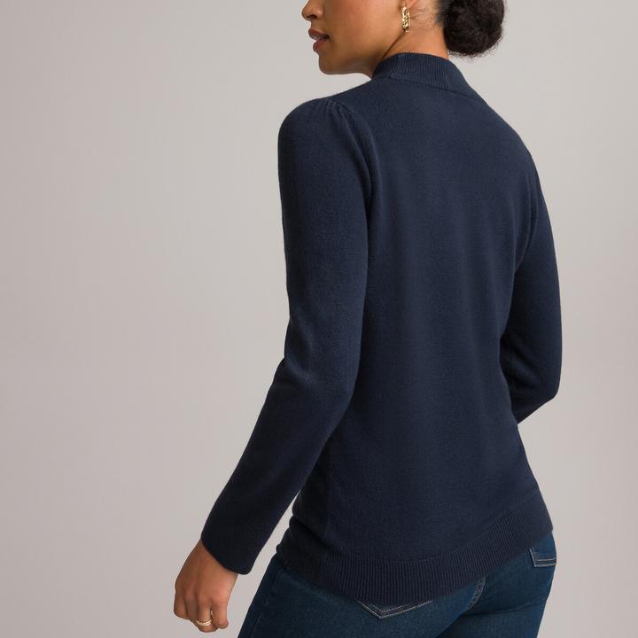 Image du produit Anne Weyburn Pull à col montant en maille douce (50)