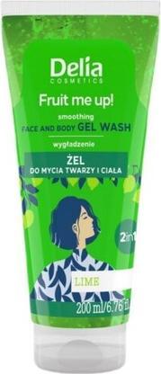 Delia Cosmetics Delia Fruit Me Up! Face And Body Wash Gel Lime 200Ml (200 ml)
