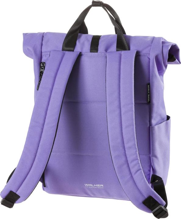 Walker Roll Top Leisure Backpack 20 - 23 l, Purple (23 l)
