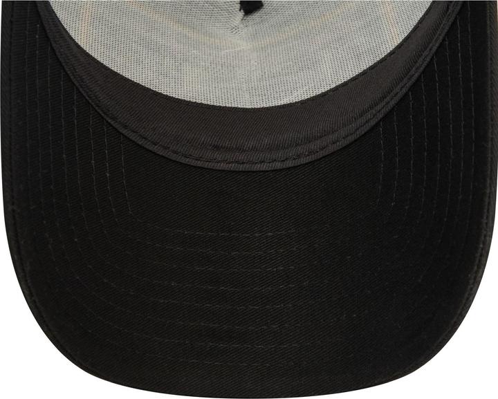 Actual product image New Era A-Frame Mesh Trucker Cap - BRAND PLATE