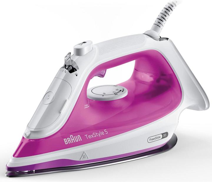 Braun SI5225PU Fer vapeur TexStyle 5, violet (2500 W, 200 g/min)