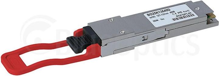 Produktbild BlueOptics 40G-QSFP-ER4-1-BO. SFP Transceiver-Typ: Faseroptik, Schnittstelle: QSFP, Maximal mögliche Übertragun