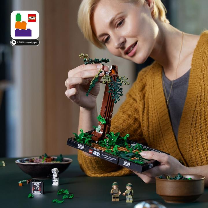 Produktbild LEGO Verfolgungsjagd auf Endor - Diorama (75353, LEGO Star Wars)