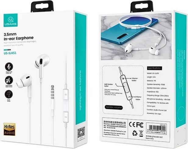 Actual product image Usams EP-41 (NC, Cable)