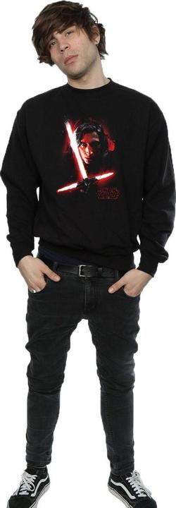 Actual product image Star Wars Mens Kylo Ren Brushed Cotton Sweatshirt (L)