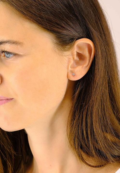 Image du produit Muau Boucles d'oreilles (Or blanc 750)