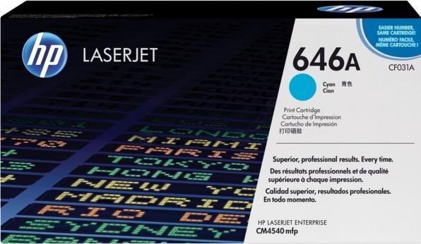 Image du produit HP CF031AC - Cyan - Original (C)