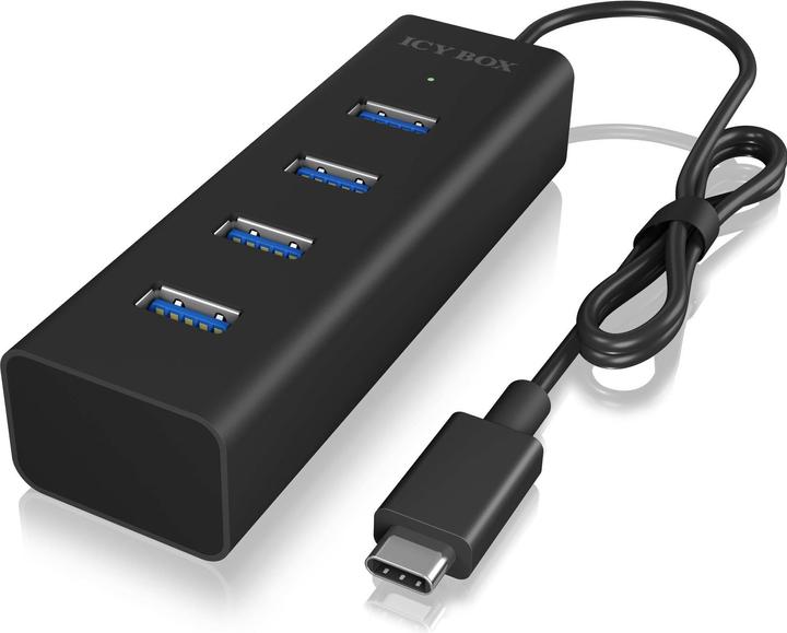 Icy Box Ib-Hub1409-C3 (USB-C, 4 Ports)