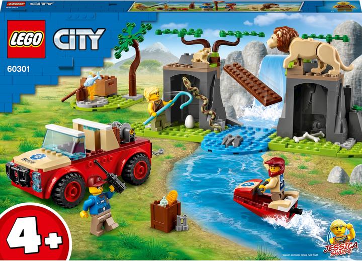 LEGO Veicolo fuoristrada per il soccorso degli animali (60301, LEGO City)