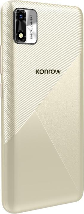 Image du produit Konrow Star 55 (Double SIM - 4G - Écran 5.5" - 16 Go, 2 Go RAM) Or (16 Go, Or, 5.50", Double SIM, 4G)
