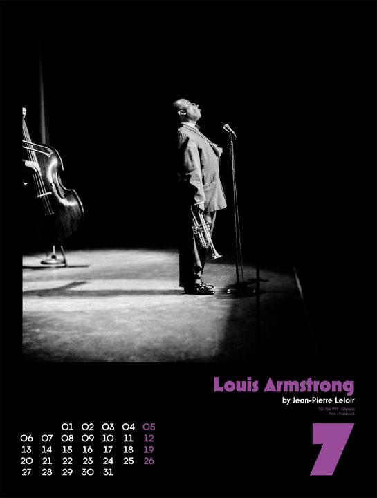 Produktbild Jazz Kalender 2026 (Englisch, Deutsch, Französisch, Spanisch)