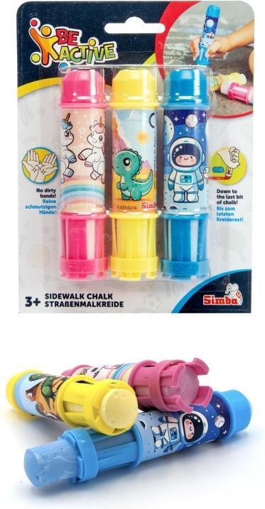 Produktbild Simba 3 Strassenmalkreide-Halter (Mehrfarbig, 3 x)