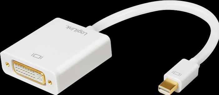 Actual product image LogiLink Mini DisplayPort to DVI (DVI, 15 cm)