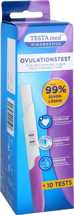 Produktbild TESTAmed Ovulationstest, 10 St TES
