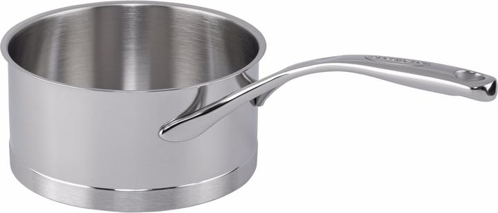 Actual product image Demeyere Atlantis saucepan incl. lid 16cm, 18/10 stainless steel. (16 cm, Frying pan, Stainless steel)