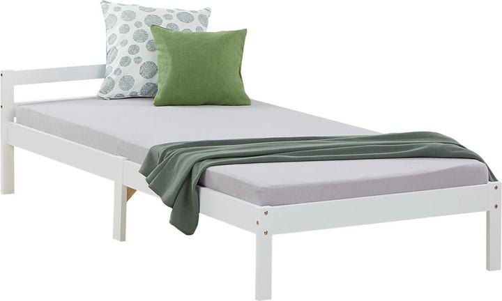 Produktbild Jamb Holzbett Jugendbett 90x200cm Natur (90 x 200 cm)