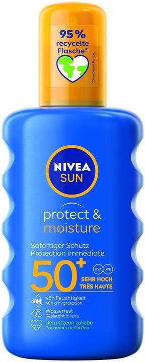 NIVEA Schutz & Pflege (Sonnenspray, SPF 50+, 200 ml, 246 g)