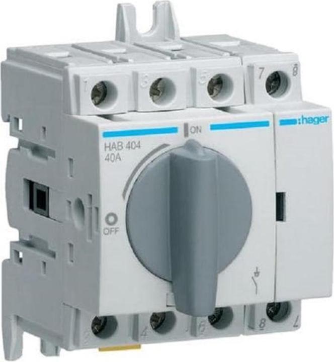Hager Interrupteur-sectionneur 4L 40A