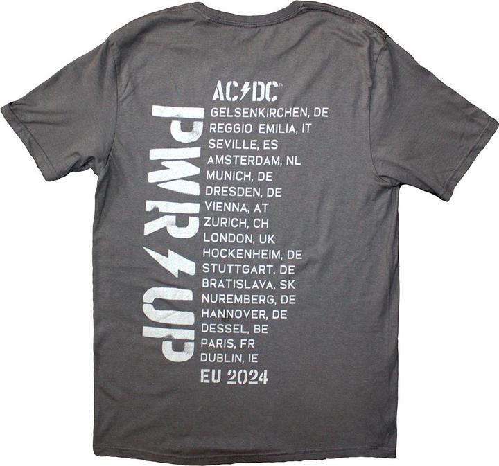 Produktbild AC/DC PWRUP EU Tour '24 TShirt Rückseitiger Aufdruck (XL)