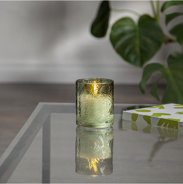 Actual product image Star Trading LED Pillar Candle Flame Leaf (1 x)