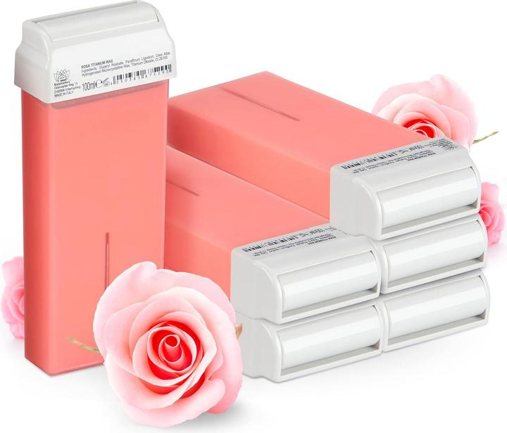 Produktbild Kosmetex 6x Wachs-Patronen Rosa (1000 ml, 6 x)