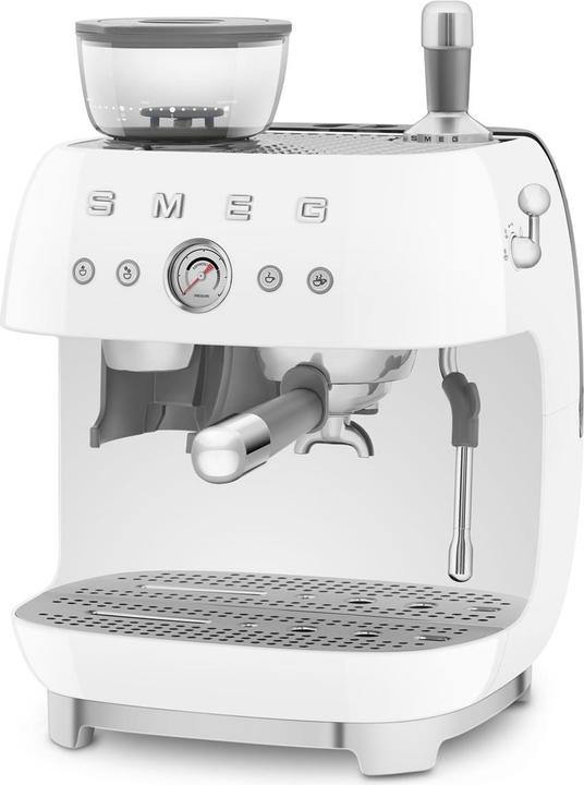 Actual product image Smeg EGF03WHEU Espresso machine, fully automatic coffee machine 50s Style, white