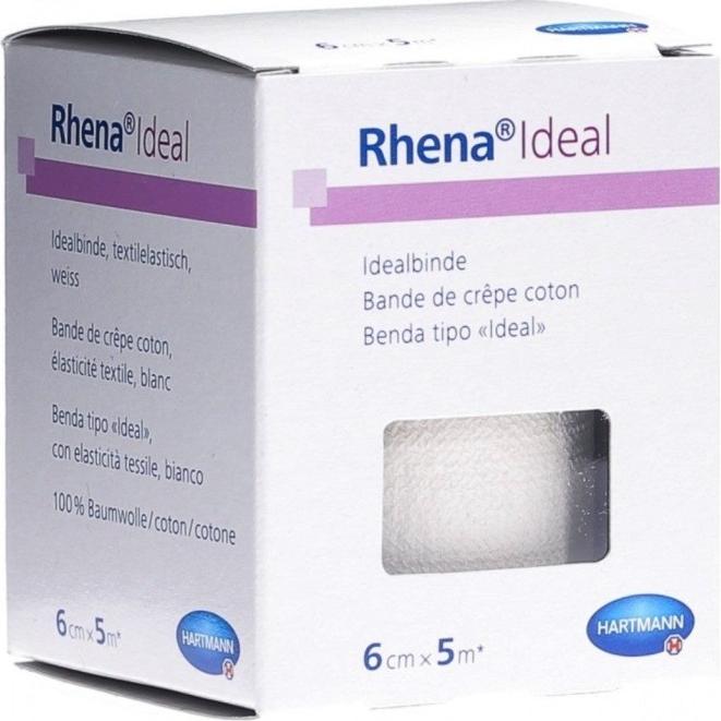Produktbild Rhena Ideal Elastische Binde 6cmx5m weiss