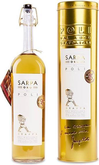 Produktbild Poli Grappa Sarpa Oro di (1 x 70 cl)