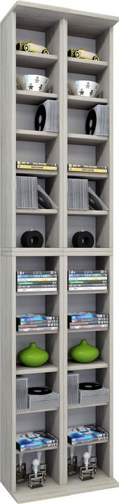 Immagine prodotto VCM Legno CD DVD Stand Scaffale Almera (42 x 20 x 180 cm)