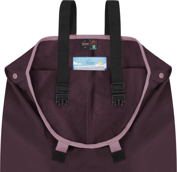 Actual product image Normani Kinder Regenhose mit Hosenträgern Waller - 9727 (128)