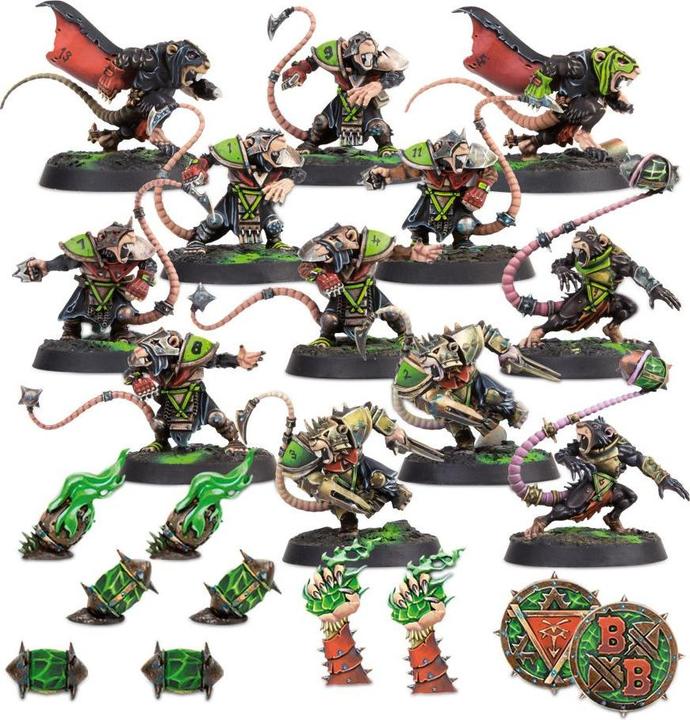 Image du produit Games Workshop Blood Bowl - Seconde Saison : Équipe Skaven (Matières plastiques)