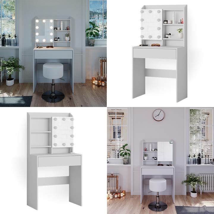 Actual product image Vicco Laura with lighting (70 x 40 x 136 cm)