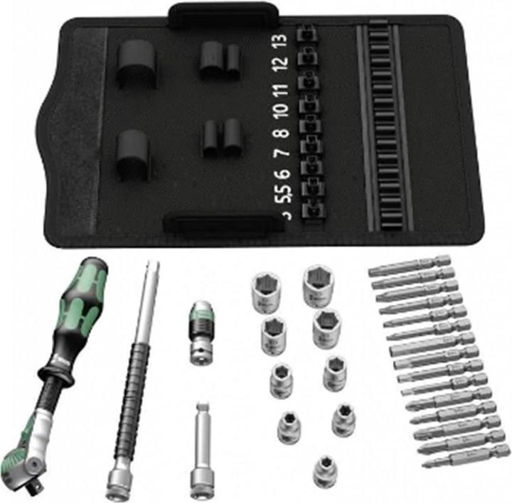 Produktbild Wera 8100 SA 6 Zyklop Speed-Knarrensatz (13 mm, 11 mm, 12 mm, 10  mm)