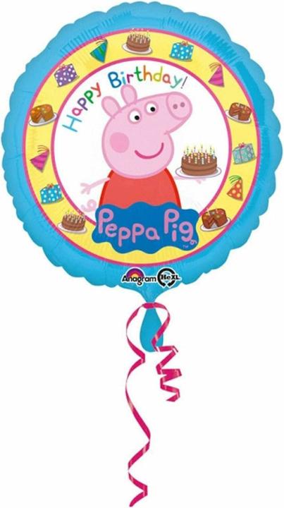 Actual product image Anagram Balloon Peppa Pig Birthday (1 x)