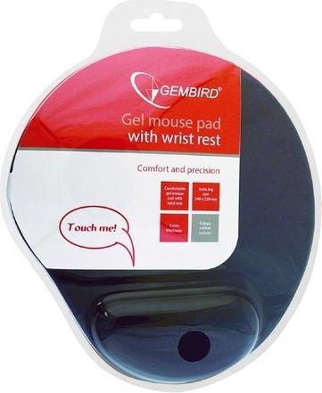 Image du produit Gembird MP-GEL-GR Tapis de souris Gris