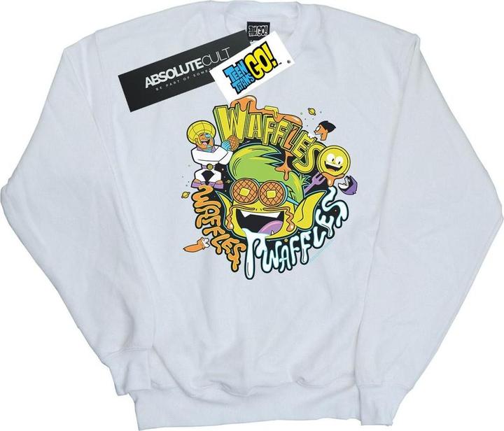 Teen Titans Go Waffle Mania Sweatshirt