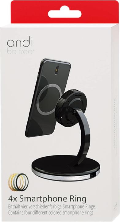 Image du produit Andi be free Smartphone Ring (4x) Adaptateur sans fil