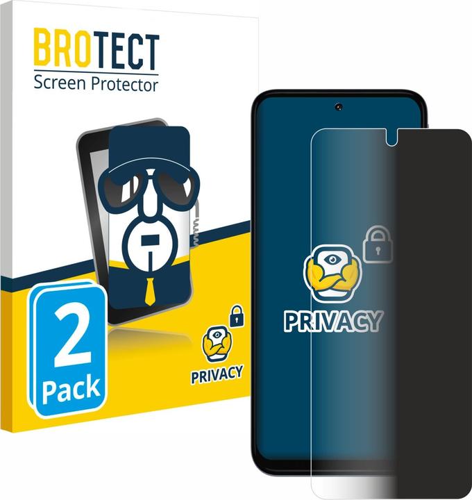 Immagine prodotto BROTECT Pellicola privacy antispia Pellicola di protezione dalla luce blu (2 Pezzo/i, Motorola Moto G31)