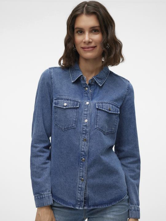 Produktbild Vero Moda VMJENNIE Jeanshemd Jeanshemd (L)