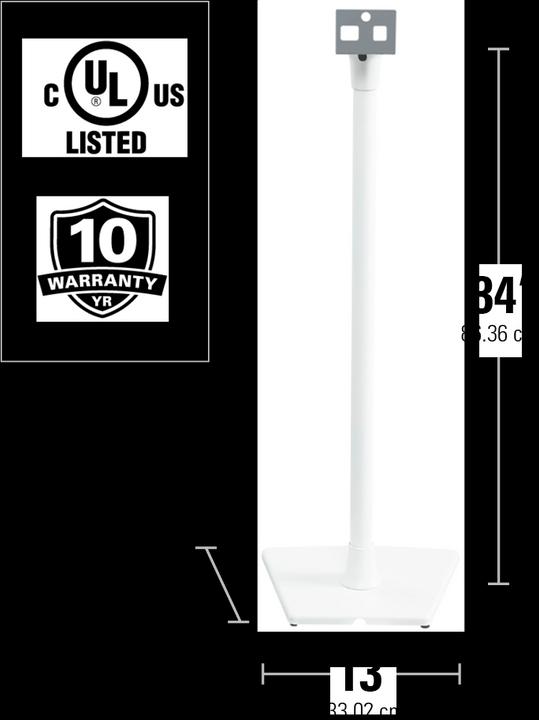 Immagine prodotto Sanus Coppia di supporti WSS22 (1 coppia, Cavalletto)