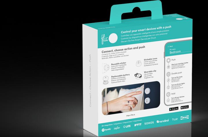 Immagine prodotto Flic 2 Confezione doppia di pulsanti intelligenti Bluetooth