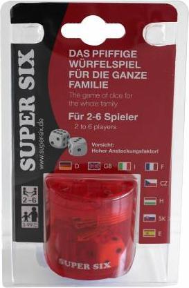 Produktbild Piatnik Super Six red (Deutsch, Französisch, Italienisch)