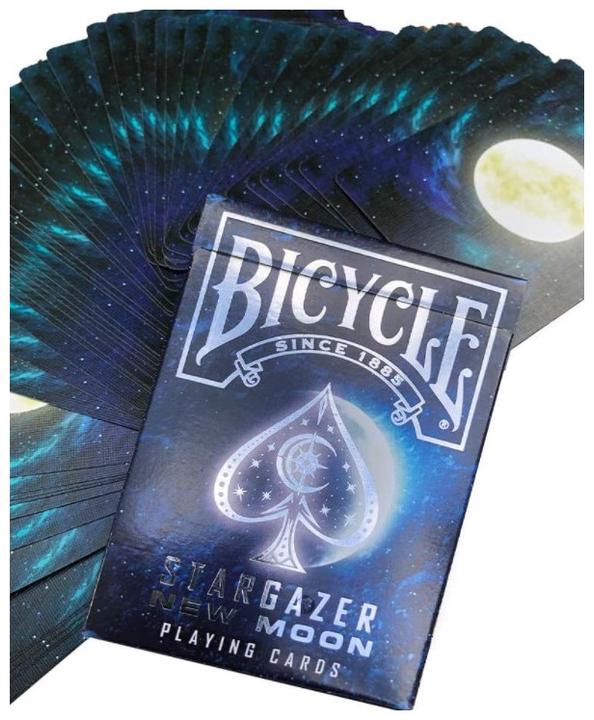 Immagine prodotto Bicycle Stargazer New Moon, 52 carte da gioco più 2 Jolly (Inglese)