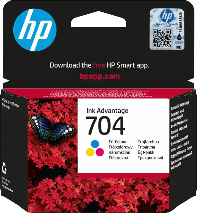 Immagine prodotto HP 704 - Colore (Ciano, Magenta, Giallo) - Originale (M, C, Y)