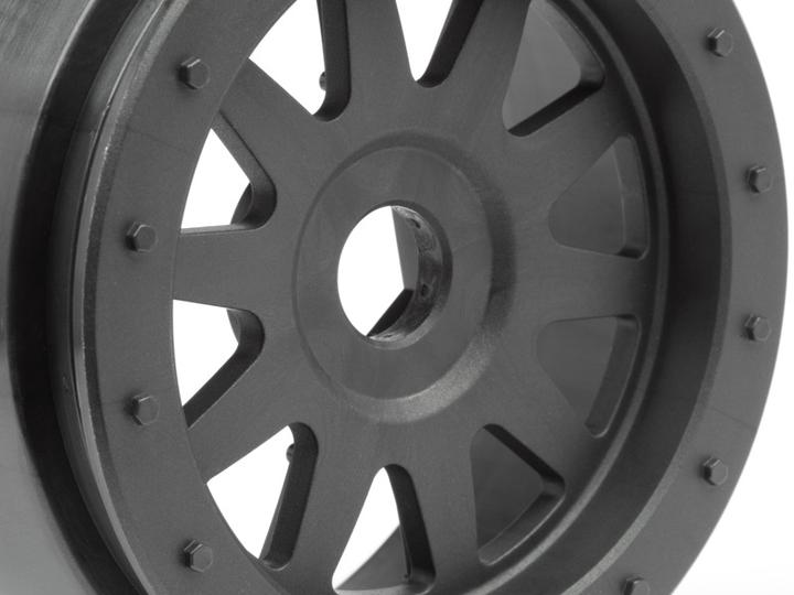 Image du produit HPI Super 5SC 57.TR-10 GLUE-LOCK WHEEL GUNMETAL (120x60mm/2pcs)