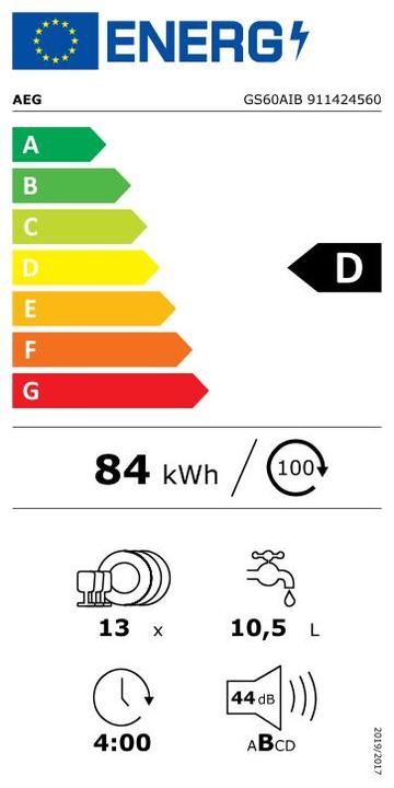 Energie-Label AEG GS60AIB